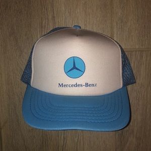 Vintage Mercedes Benz Trucker Hat